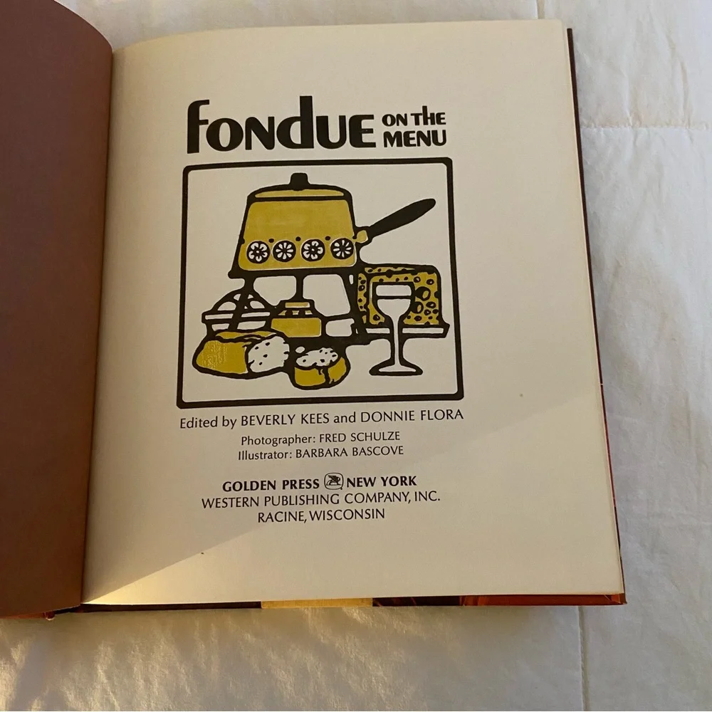 Fondue on the Menu Cookbook